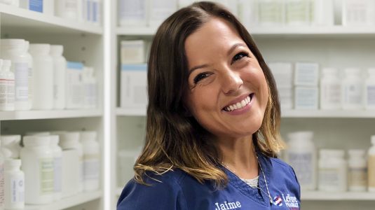 Pharmacist Jaime Cadarette