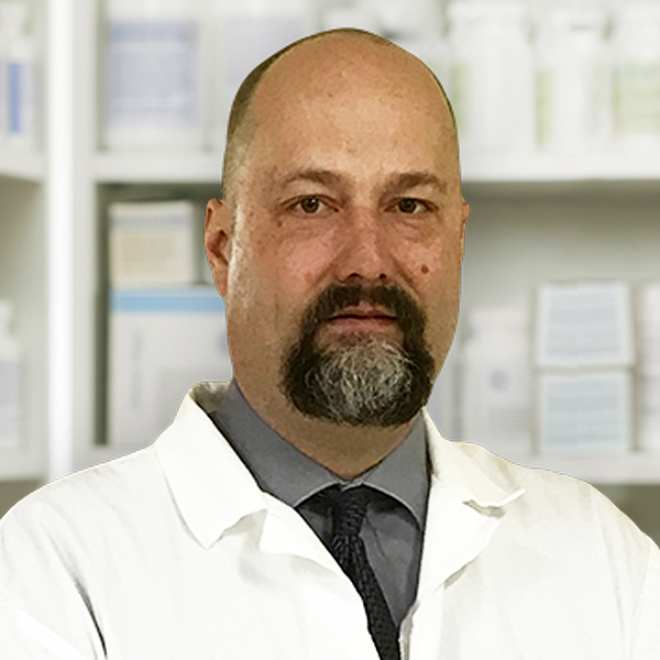 Pharmacist Tom Duesbout