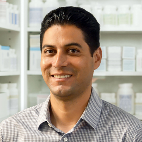 Pharmacist Greg Flores