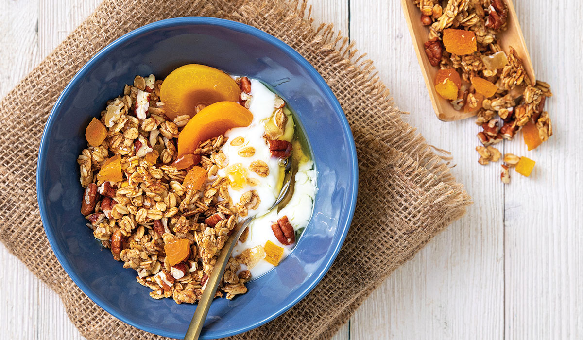 Apricot Ginger Granola