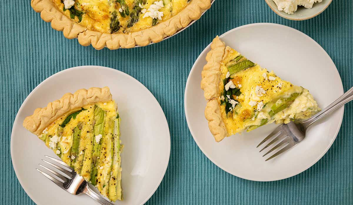 Easy Asparagus and Feta Quiche Good Neighbor Pharmacy