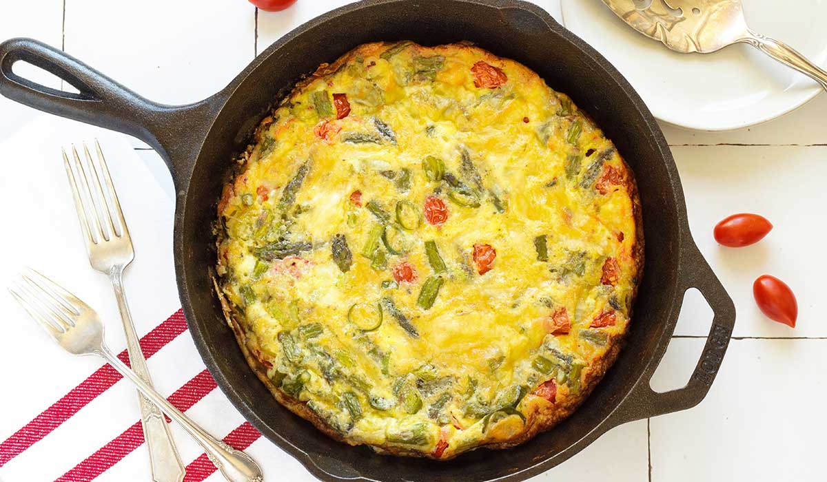 Spring Vegetable Frittata Good Neighbor Pharmacy