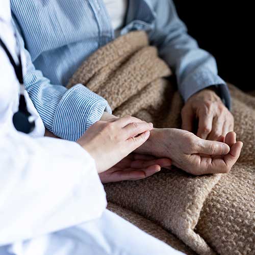 Doctor and patient